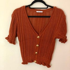 Zara sweater blouse